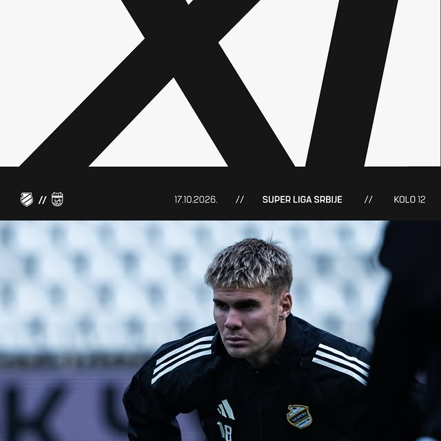 Startna postava za meč protiv Zemuna. ⚪️⚫️