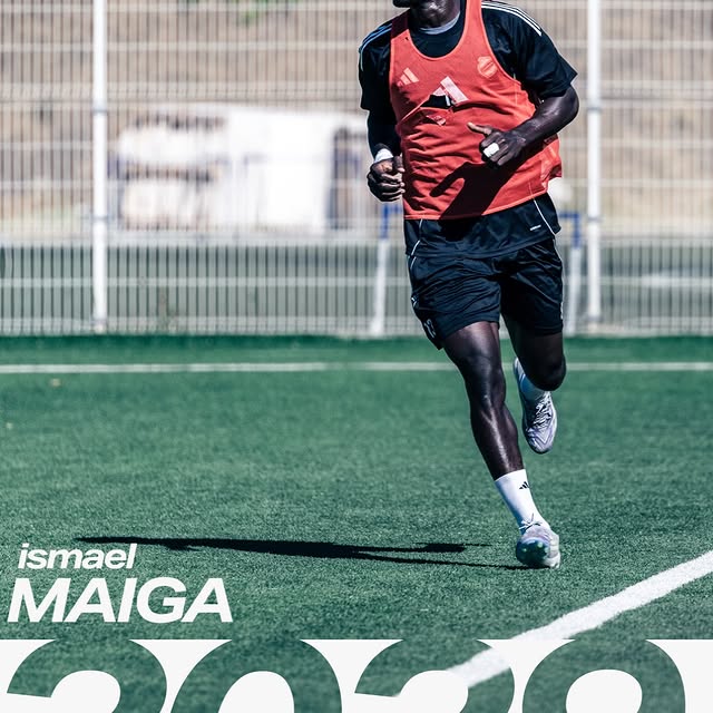 ✍️ Štoper belo-crnih Ismael Maiga produžio je boravak na Banovom brdu do 2029. godine.
